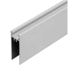 Profilé horizontal inférieur TWIN / Aluminium