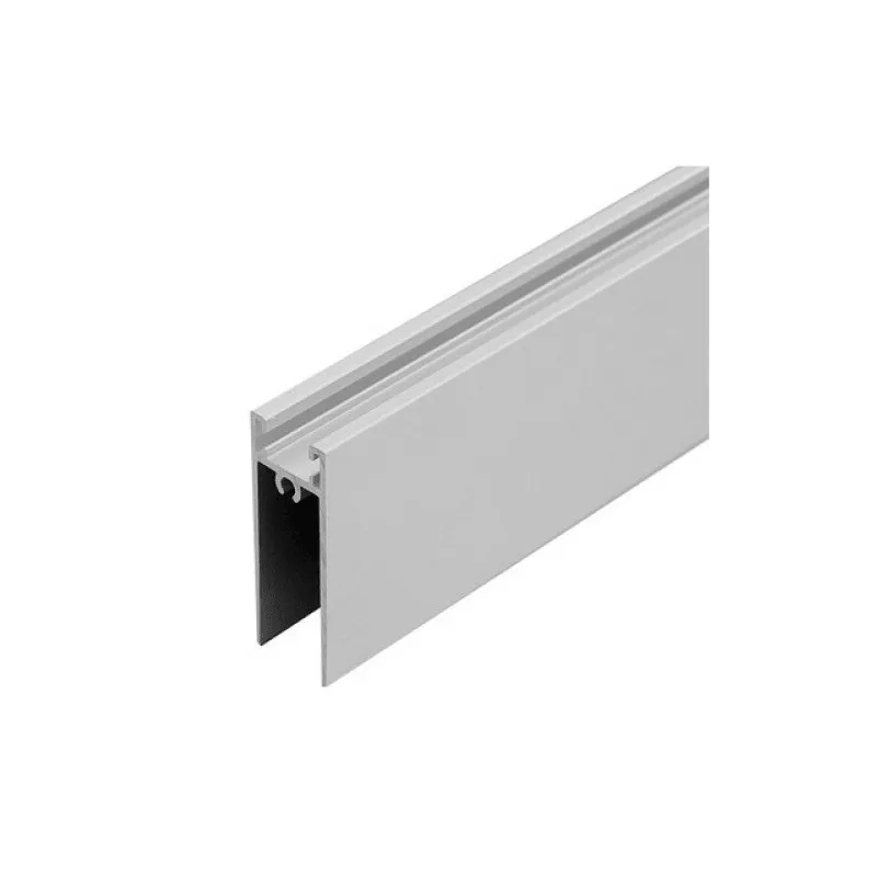 Profilé horizontal inférieur TWIN / Aluminium