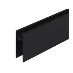 Profilé horizontal inférieur TWIN / Noir mat
