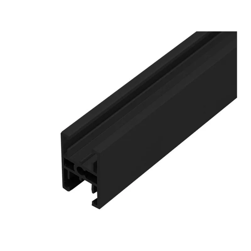 Profil horizontal de raccord TWIN / Noir mat