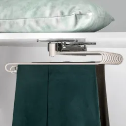 Porte-pantalons coulissant ALMA / Beige