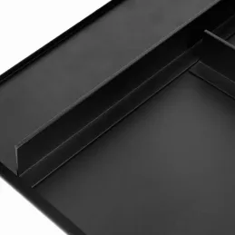 Étagère coulissante avec amortissement NEXUS ELEGANTE 982–1016 mm / Noir mat