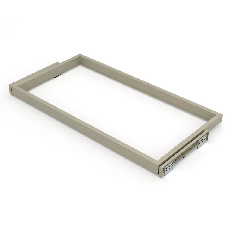 Cadre coulissant avec amortissement pour système NEXUS / Beige