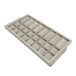Organiseur coulissant pour accessoires avec amortissement NEXUS 860–894 mm / Beige