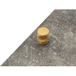 Bouton en bois NATURE / Chêne verni