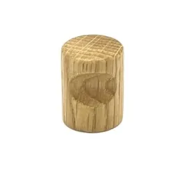 Bouton en bois NATURE / Chêne verni