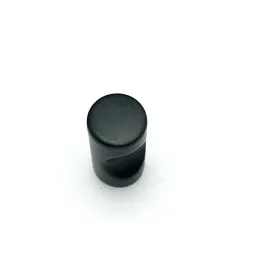 Bouton en bois NATURE Mini / Noir mat