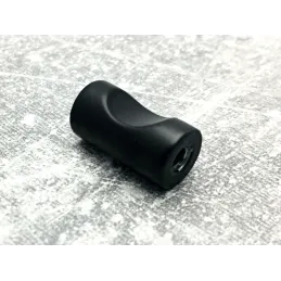Bouton en bois NATURE Mini / Noir mat