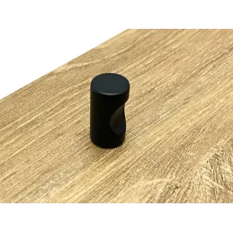 Bouton en bois NATURE Mini / Noir mat
