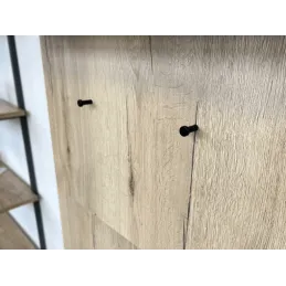 Bouton de meuble TEO / Noir mat