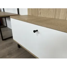 Bouton de meuble TEO / Noir mat