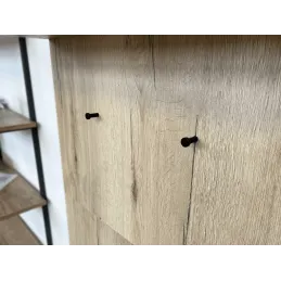 Bouton de meuble TEO / Noir mat