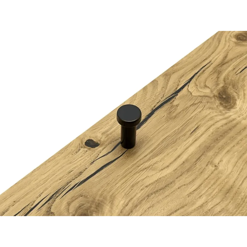 Bouton de meuble TEO / Noir mat