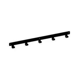 Patère murale HOLD XXL / Noir mat