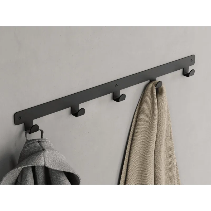 Patère murale HOLD XXL / Noir mat