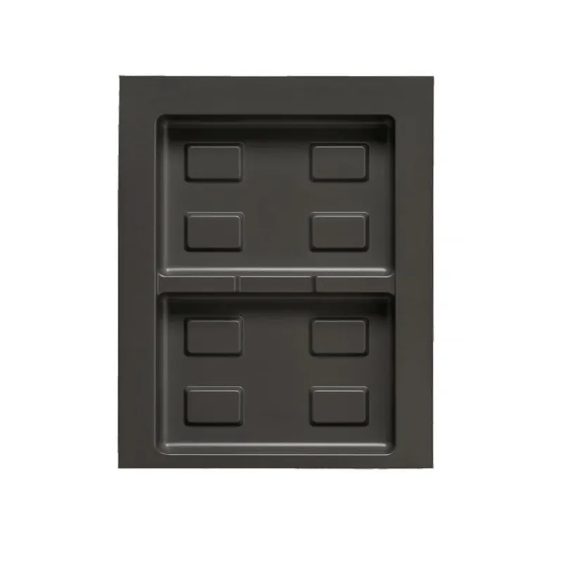 Insert pour poubelle PARADISO 450 mm / Anthracite