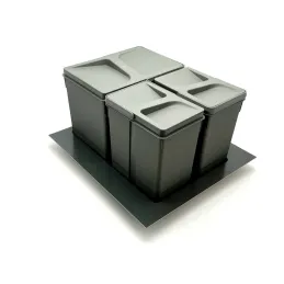 Insert pour poubelle PARADISO 500 mm / Anthracite