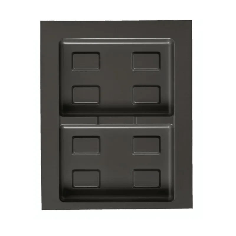 Insert pour poubelle PARADISO 500 mm / Anthracite