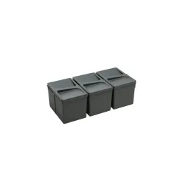 Poubelle à intégrer dans un tiroir PARADISO 800 mm / Anthracite