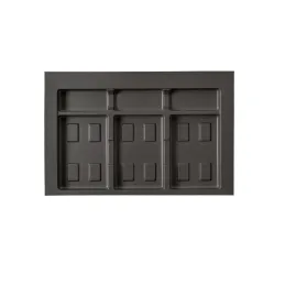 Poubelle à intégrer dans un tiroir PARADISO 800 mm / Anthracite