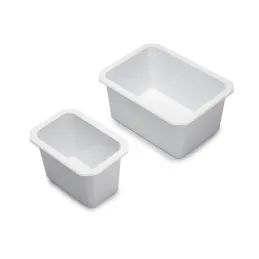 Organiseur de tiroir de salle de bains TIDY XL – 6 compartiments / Blanc