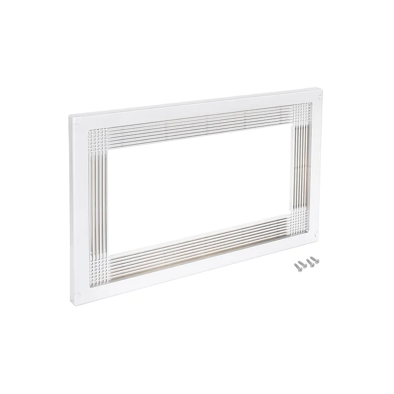 Cadre d’encastrement pour micro-ondes 600 mm / Blanc