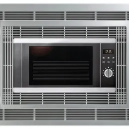 Cadre d’encastrement pour micro-ondes 600 mm / Gris métallisé