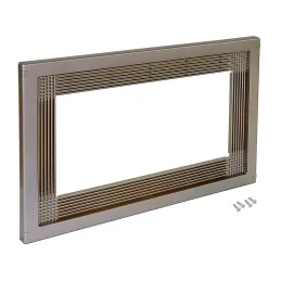 Cadre d’encastrement pour micro-ondes 600 mm / Imitation inox