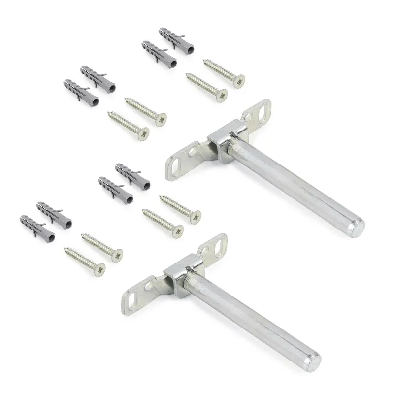 SET 2 pièces – console invisible 12 x 113 mm / Nickel