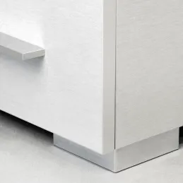 Pied en plastique ALUMIX Mini 120 / Gris