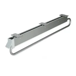 Porte-cintres coulissant extra-profond 800 mm SELF / Gris
