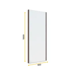 Miroir coulissant et pivotant pour armoire GENIUS / Beige