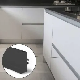 Profil de prise pour portes GOLA – C / Anthracite