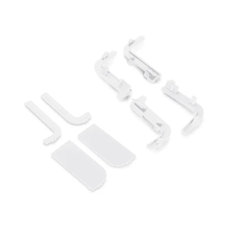 Ensemble d’embouts en PVC pour profils GOLA – L / Blanc mat