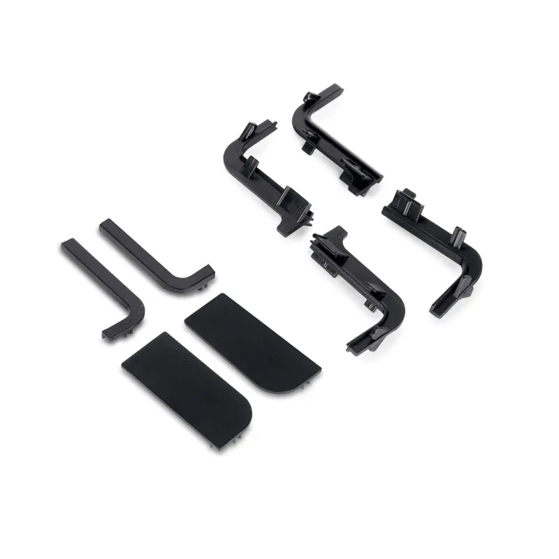 Ensemble d’embouts en PVC pour profils GOLA - L / Noir mat