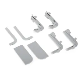 Set d’embouts en PVC pour profilés GOLA – L / Gris