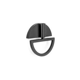 Poignée bouton CAIRO / Noir mat