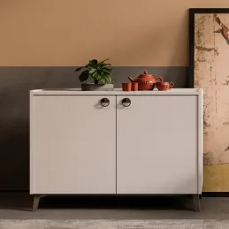 Poignée bouton CAIRO / Noir mat