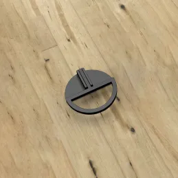 Poignée bouton CAIRO / Noir mat