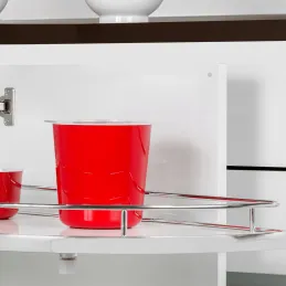 Amortisseur encastrable pour portes – 50 pièces / Gris
