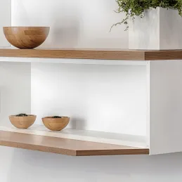 Amortisseur encastrable pour portes – 50 pièces / Gris