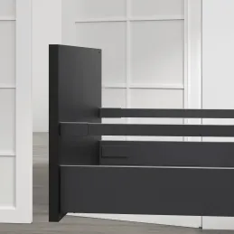 Amortisseur à encastrer pour portes – 50 pièces / anthracite
