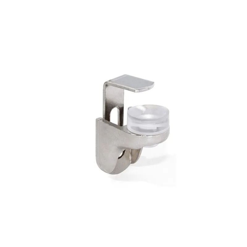 Support d’étagère en verre avec joint LOND – 100 pièces / Nickel