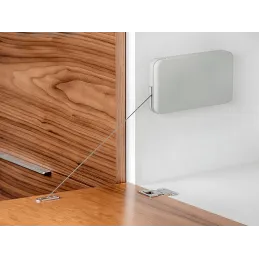 Mécanisme rabattable avec amortissement MiniWINCH / Gris