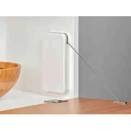 Mécanisme rabattable avec amortissement MiniWINCH / Blanc