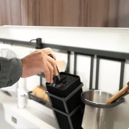 Étagère murale pour couteaux / Anthracite