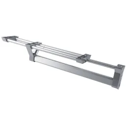 Porte-cintres coulissant 350 mm ELEMENT / Aluminium