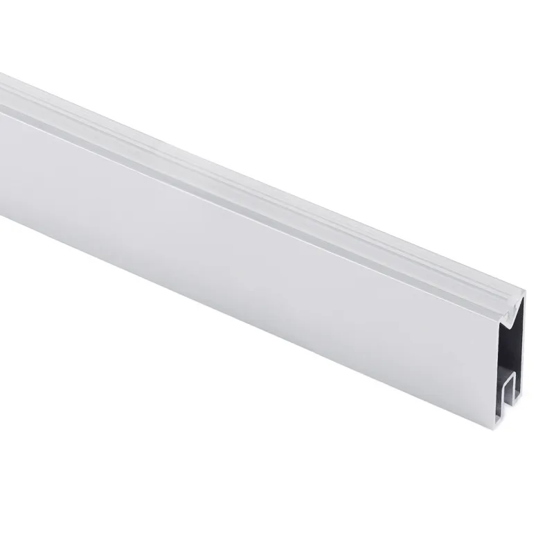 Tringle de penderie avec joint LUXE / Aluminium