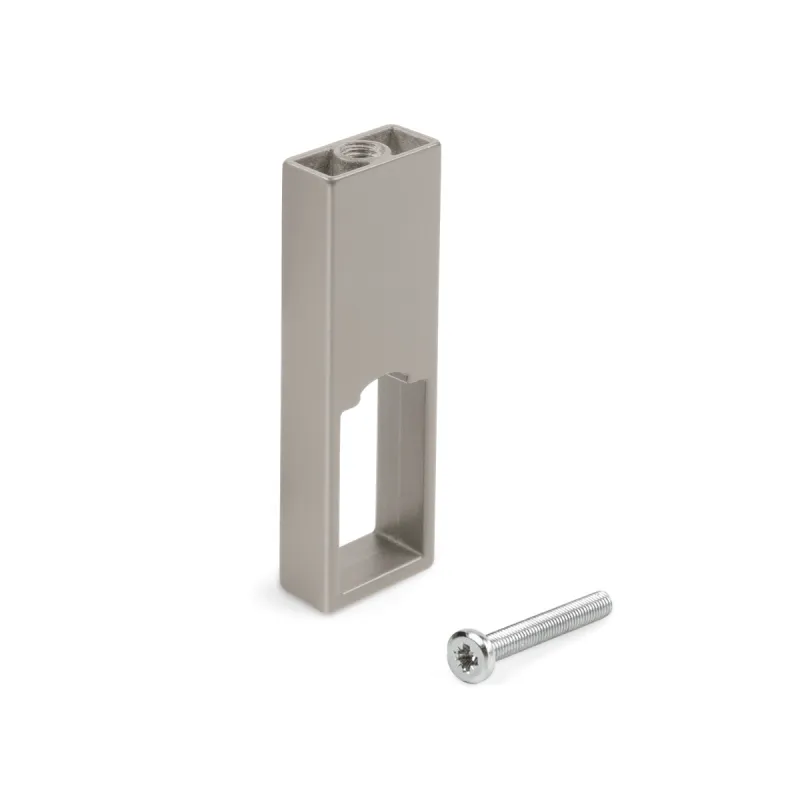 Support central pour tringle de penderie LUXE / Beige