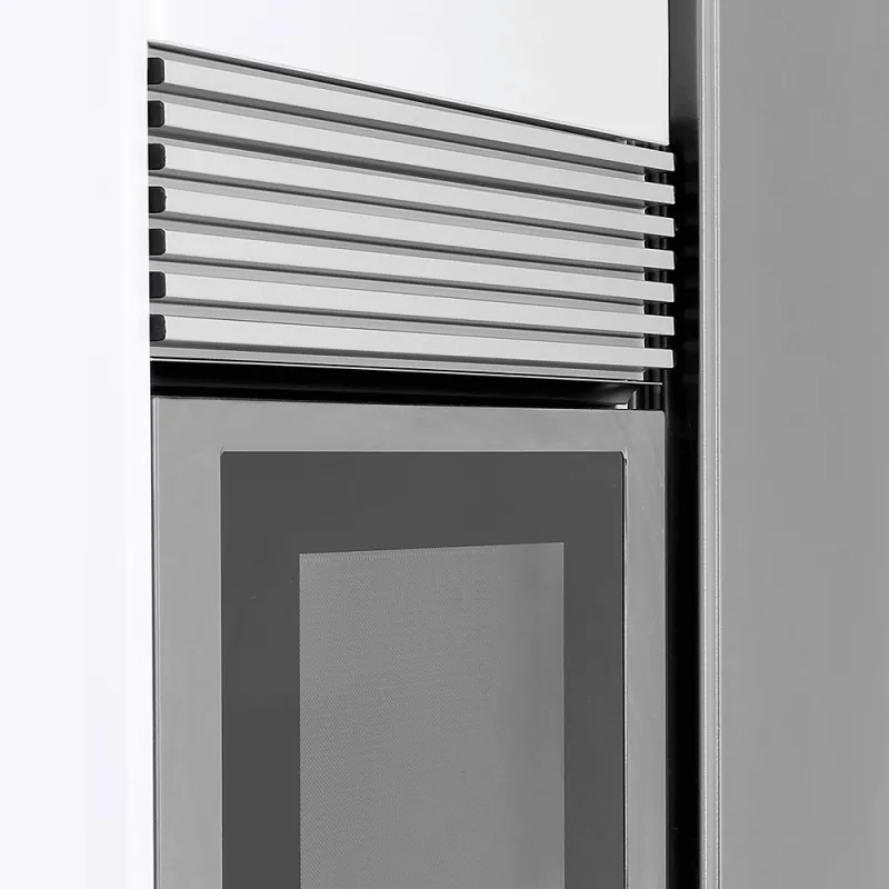 Grille de ventilation au-dessus des appareils électroménagers 600 mm TIFFANY / Aluminium